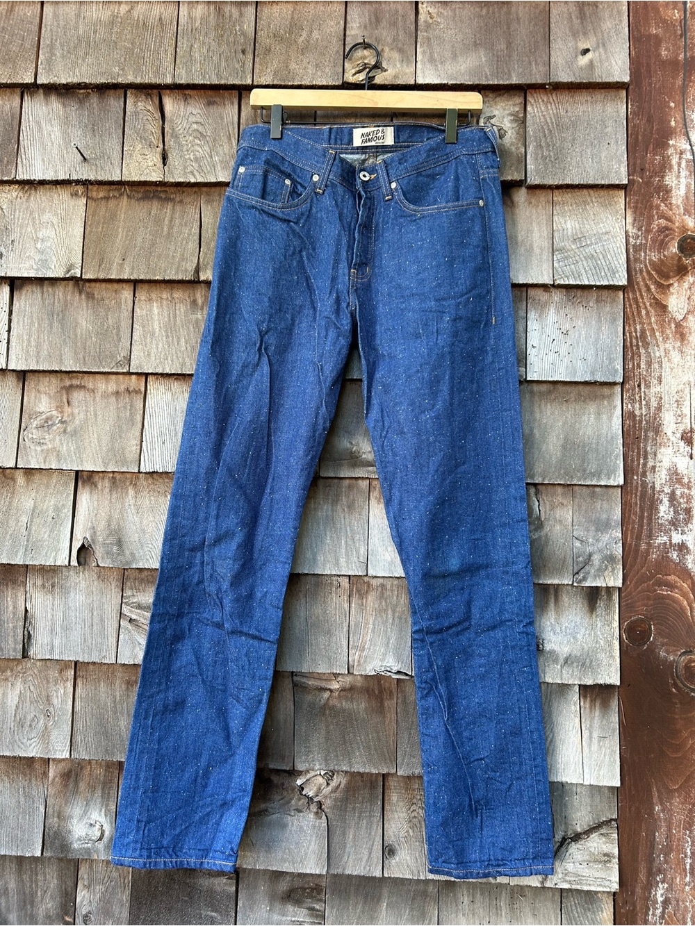 Naked & Famous Weird Guy Indigo Workforce Selvedge Jeans